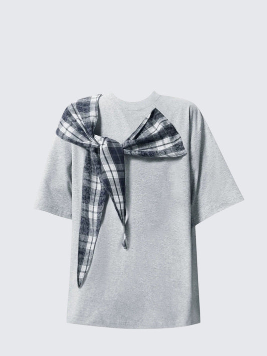 Korean Unique Shoulder Tee