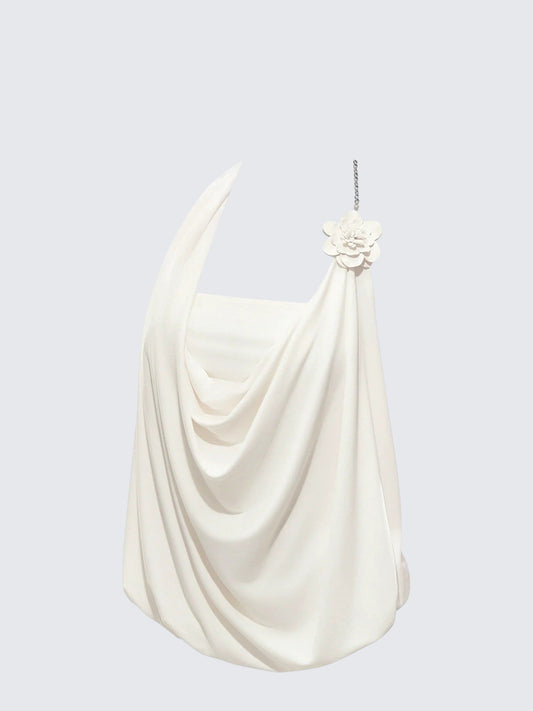 Pure Chamomile Halter Neck Tank Top