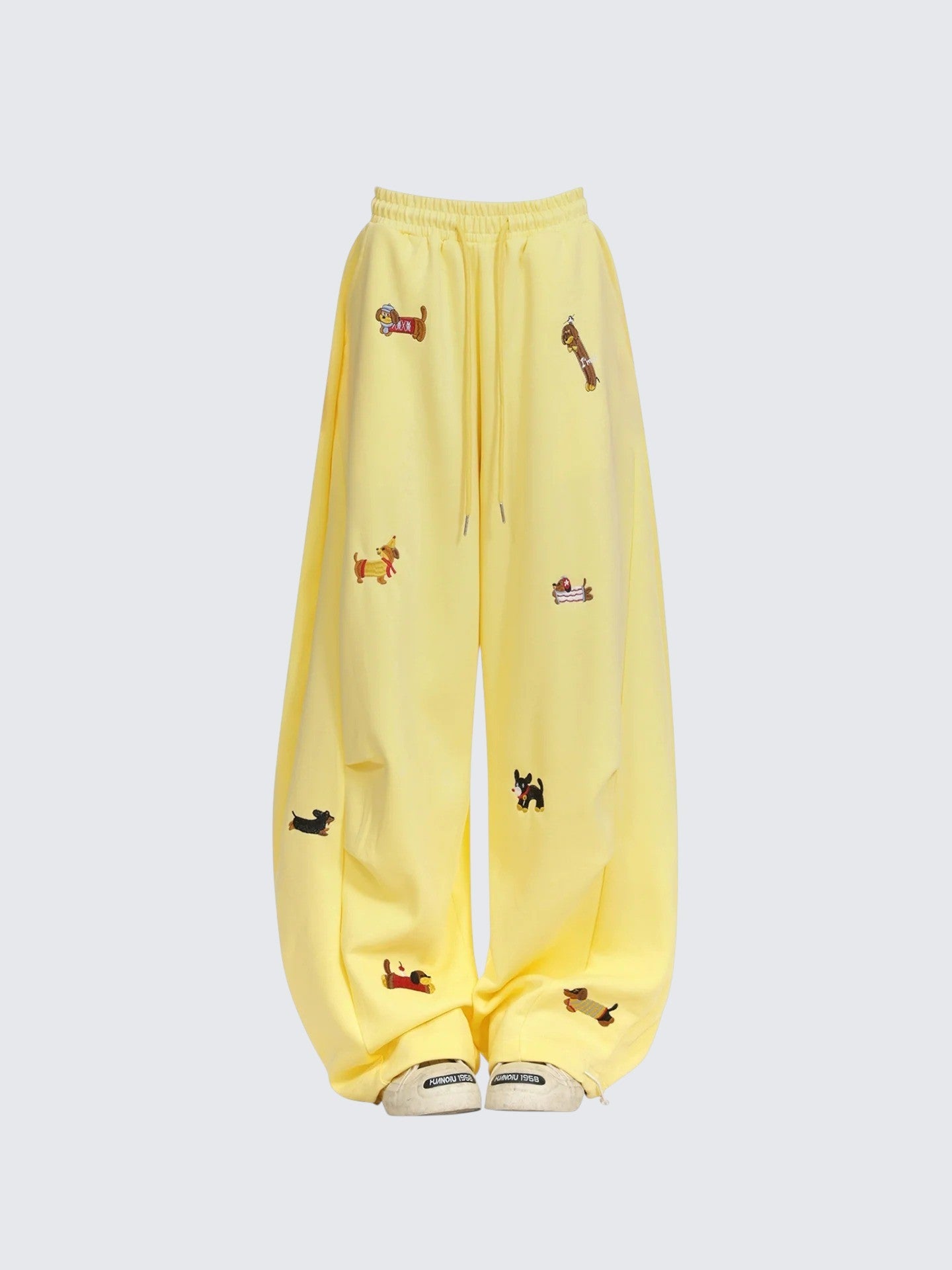 Dachshund Embroidered Sweatpants