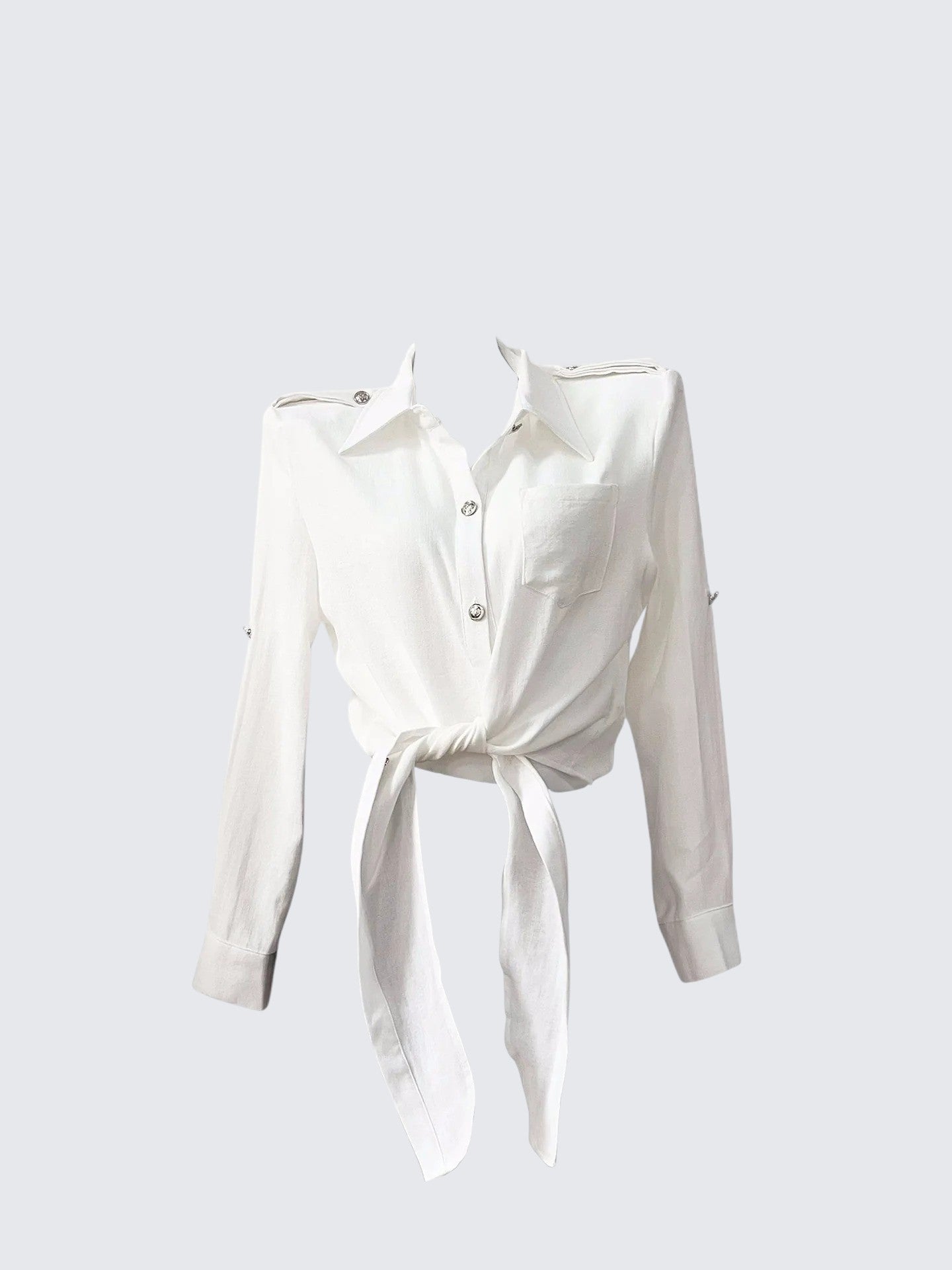 Korean Elegant Long Sleeve Shirt