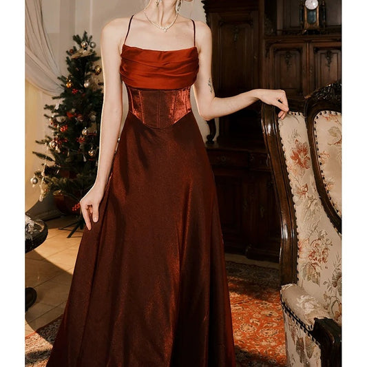 Fishtail Ruffle Gown Prom Dress