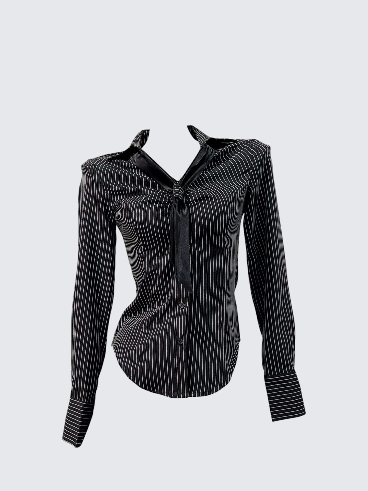 Slim Fit Stripe Shirt Women