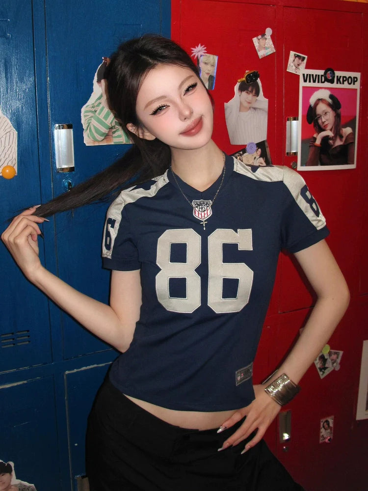 Sporty Jersey Short Tee