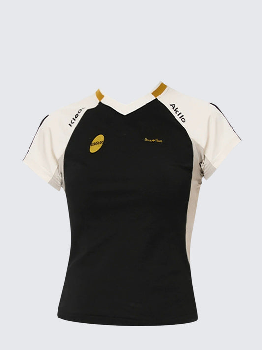 Vintage Colorblock Sport Tee