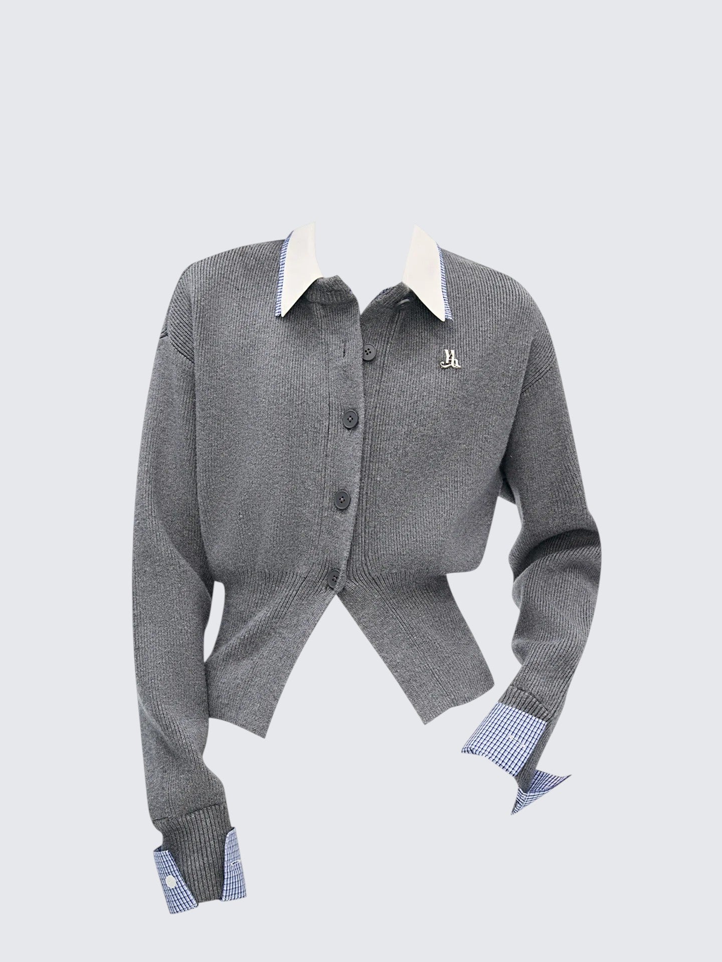 Korean Layered Knit Cardigan