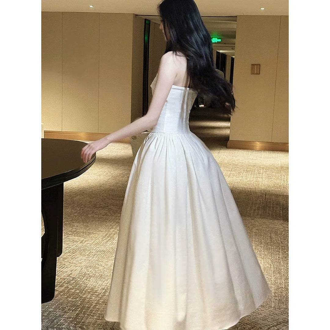 French Strapless Princess Birthday Gown Dress