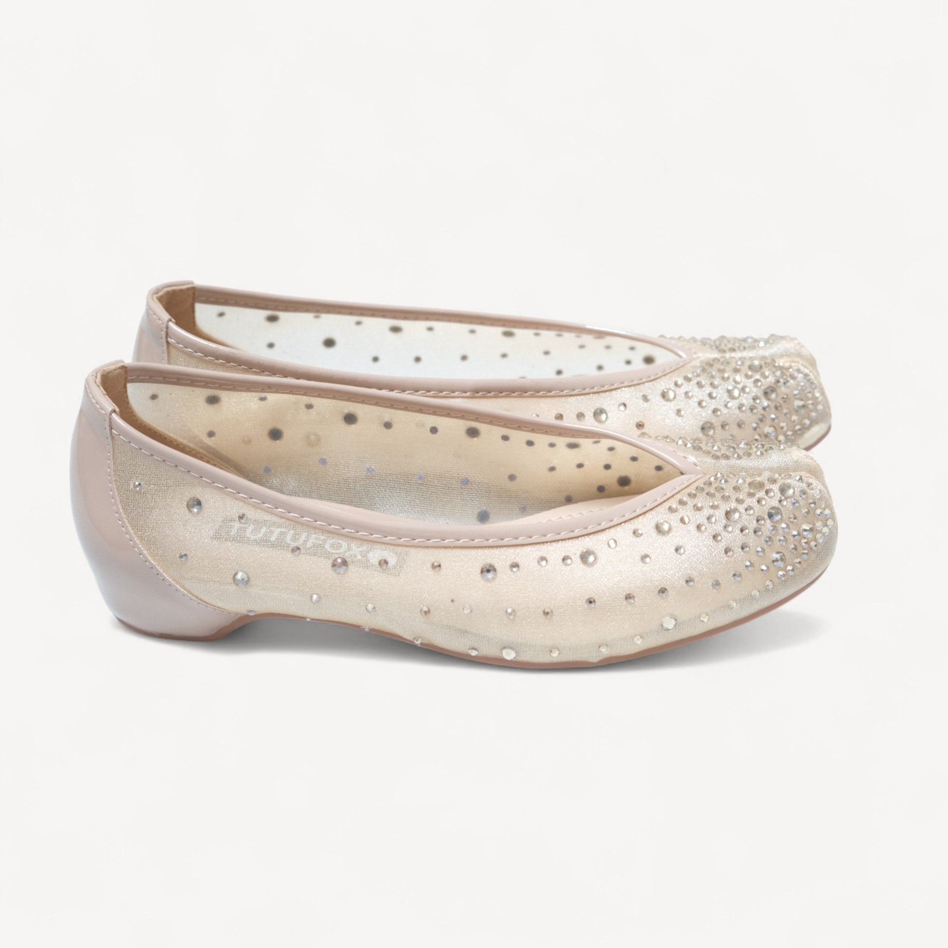 Champagne Soft Leather Pointed Split Toe Tabi - tutufox - tabis
