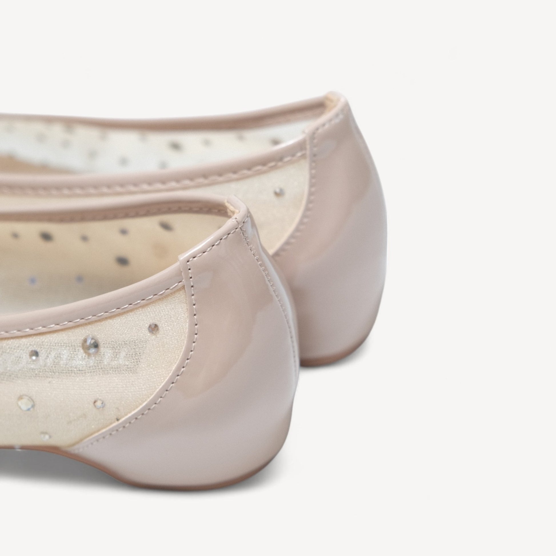 Champagne Soft Leather Pointed Split Toe Tabi - tutufox - tabis