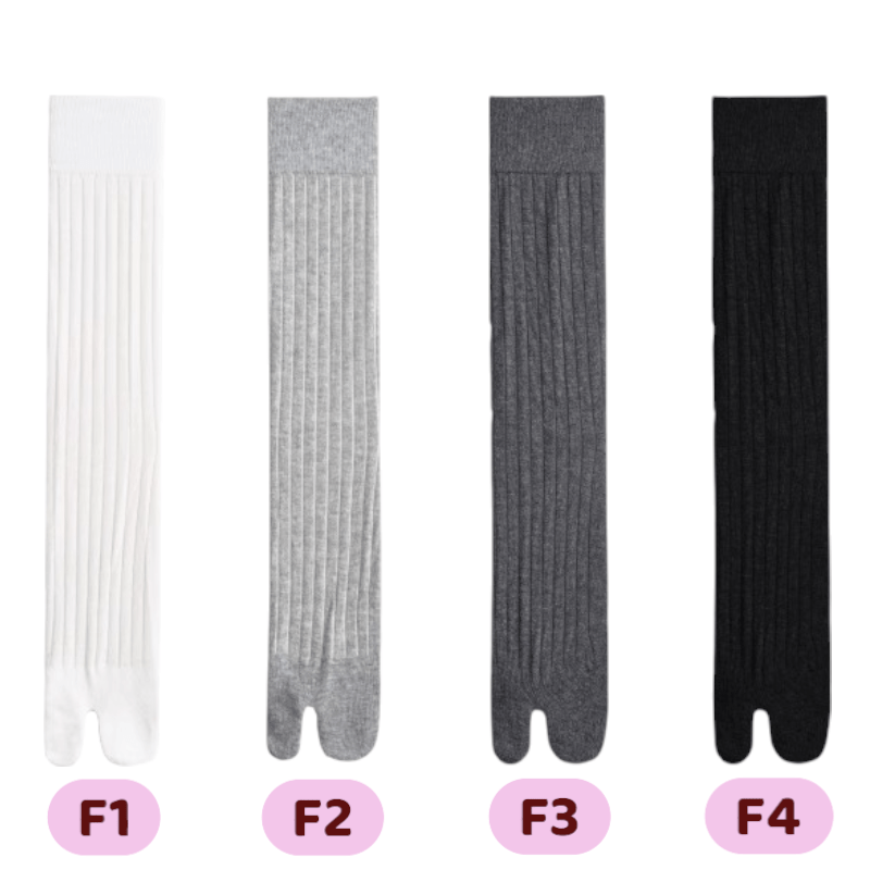 Classic Mid - Calf Split - Toe Tabi Socks - tutufox -