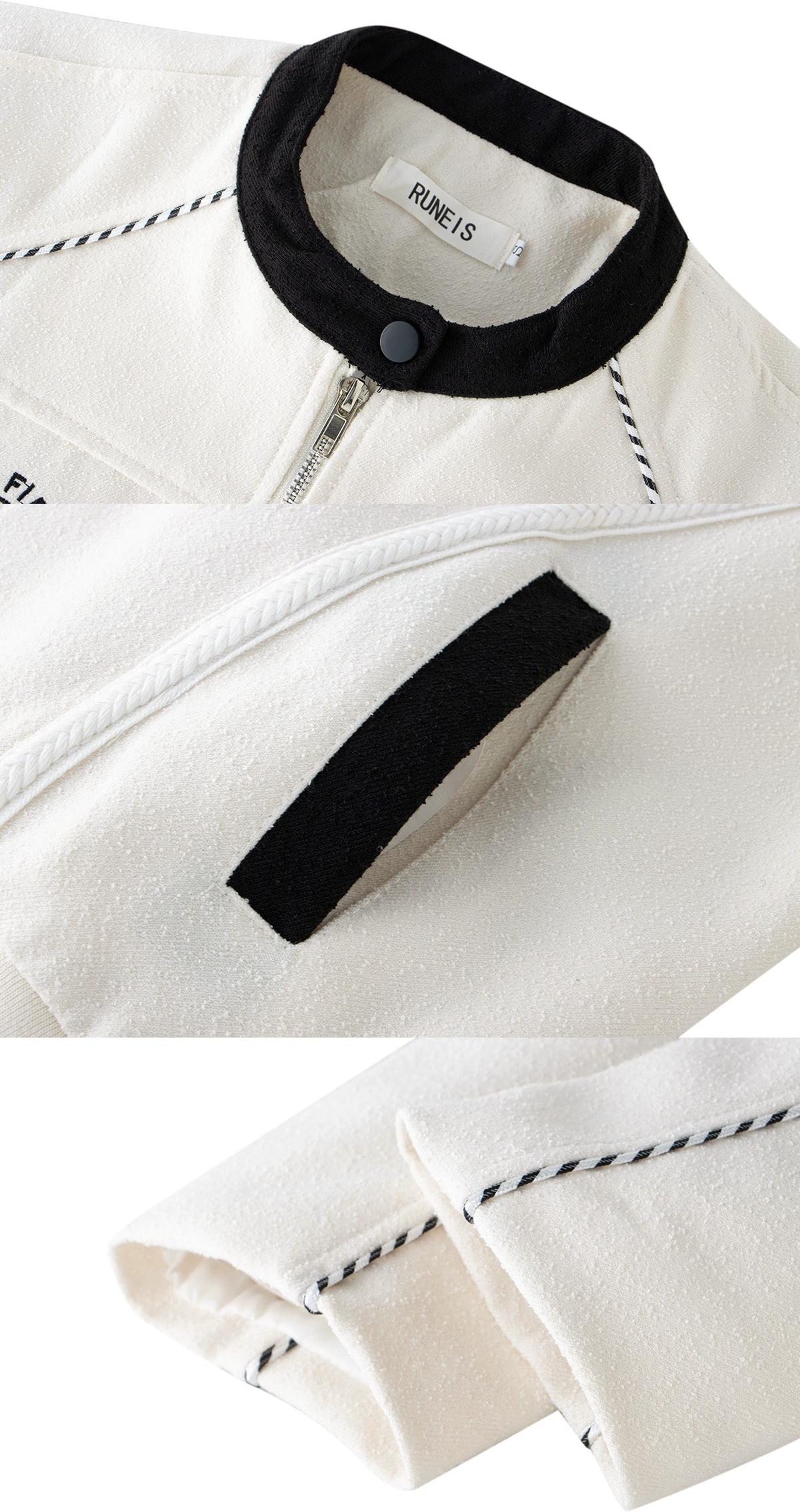 Colorblock Baseball Jacket