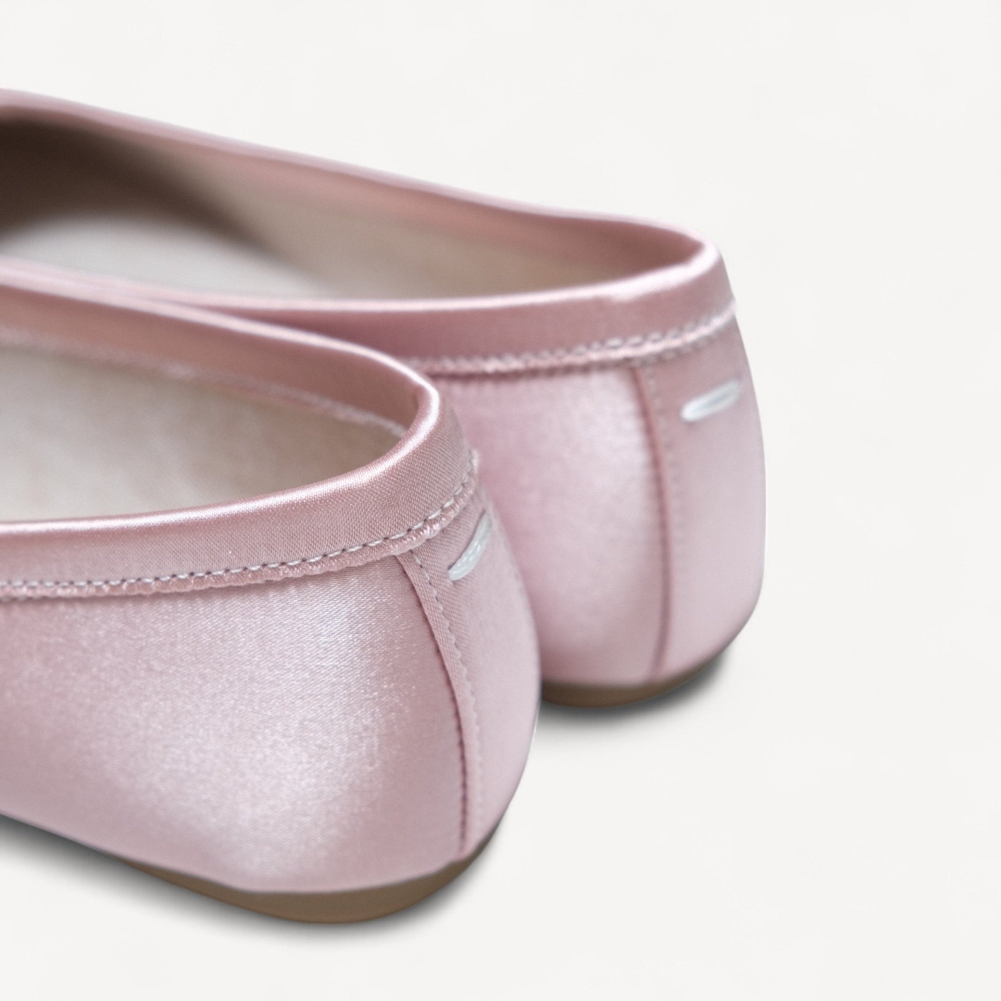 Pink Satin Soft Leather Round Toe Tabi - tutufox - tabis
