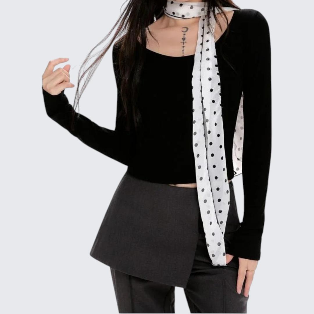 Spring & Summer Pink Round-Neck Long-Sleeve T-Shirt