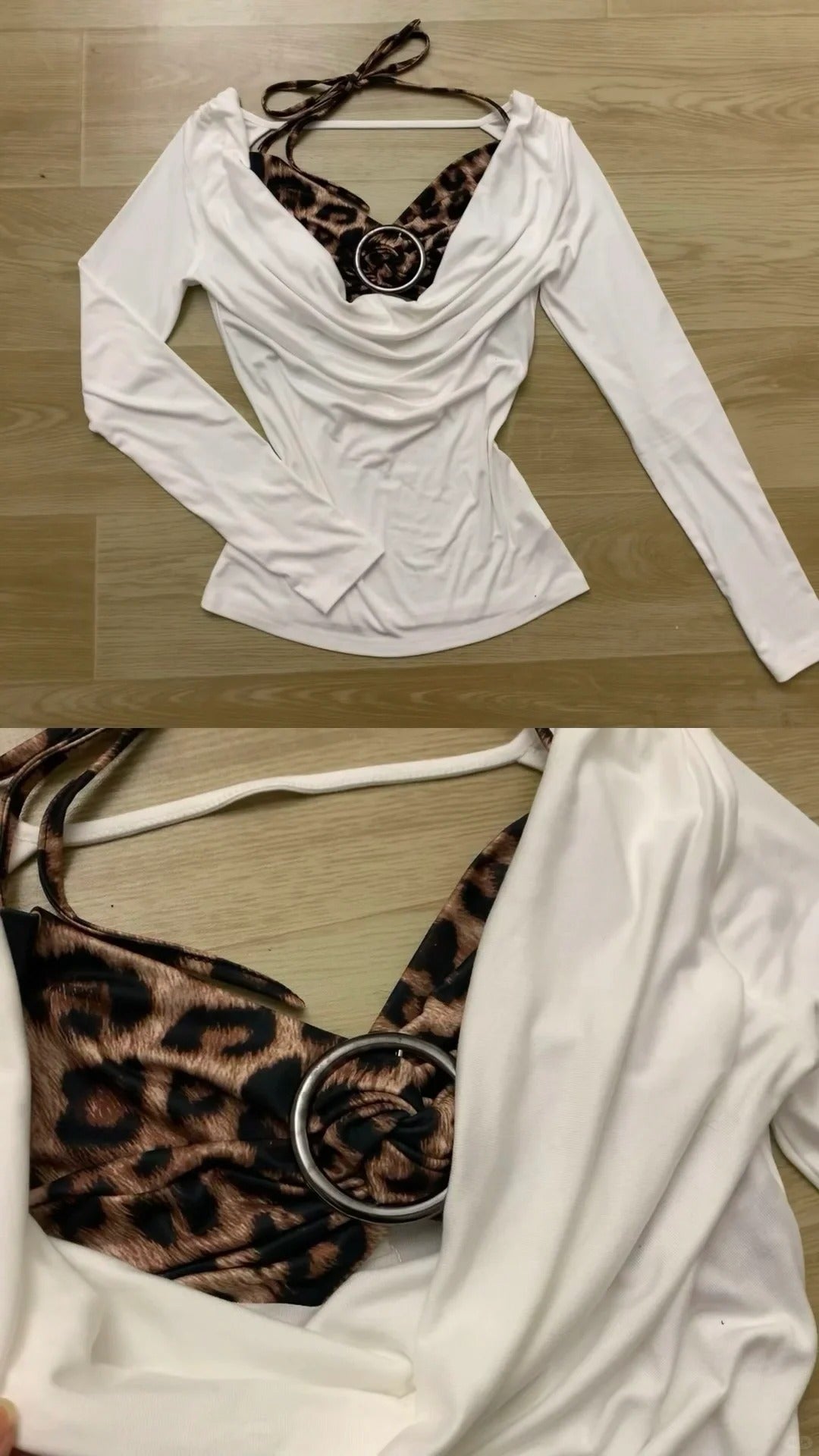 White Off - Shoulder Top and Striped Fluffy Shorts Y2K Two Piece Sets - tutufox -