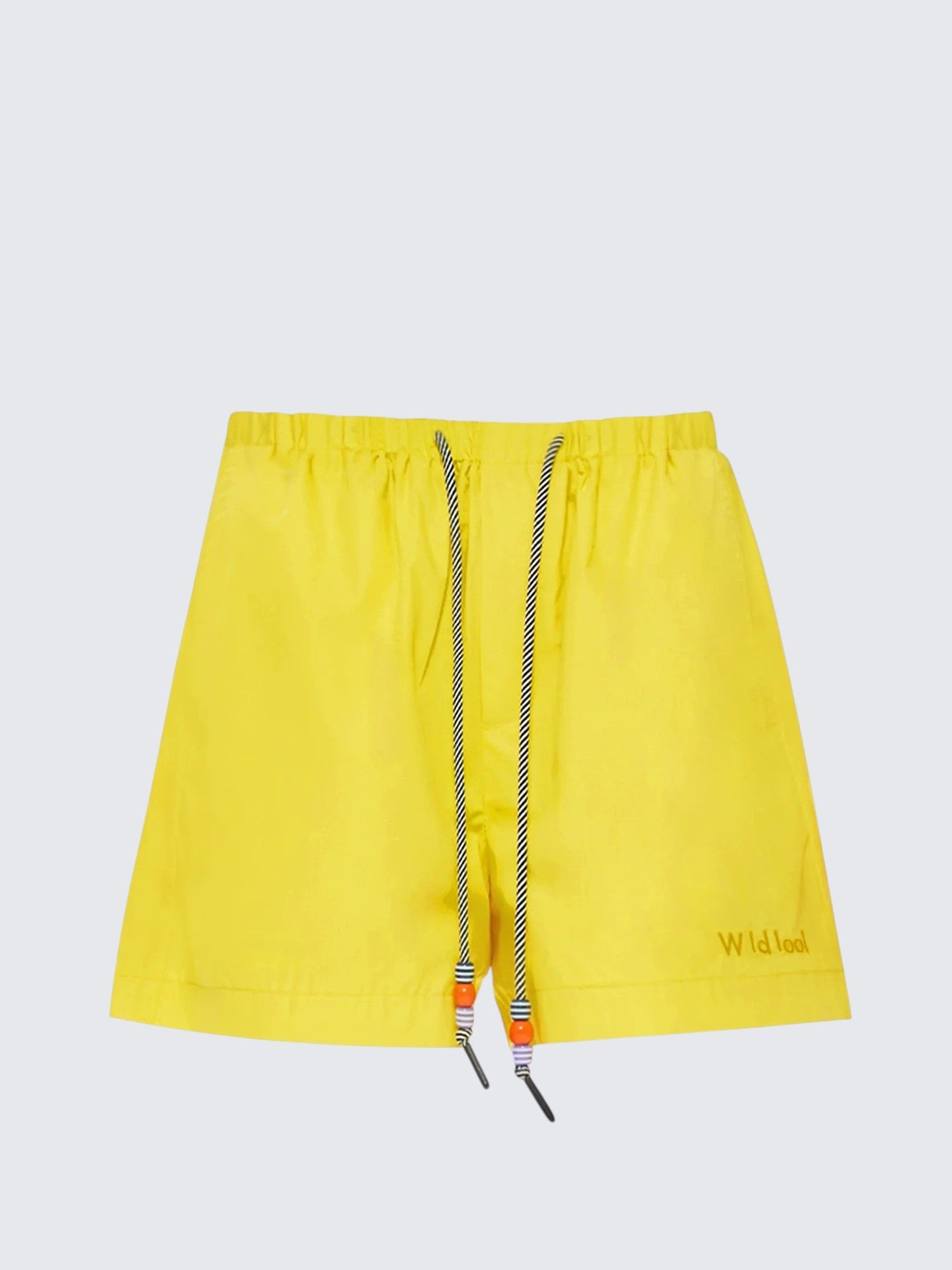 Yellow Drawstring Shorts
