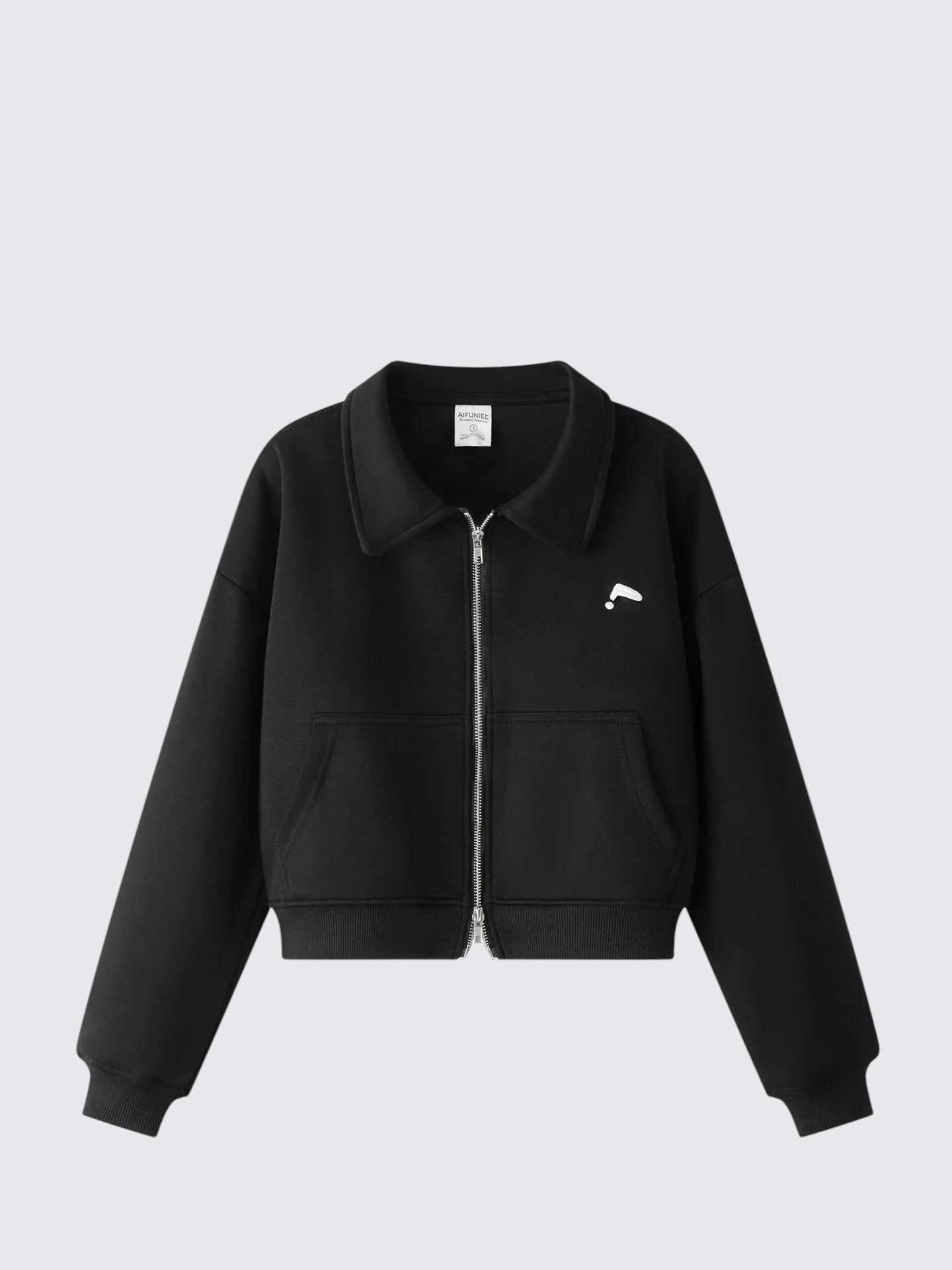 American Vintage Short Zipper Hoodie