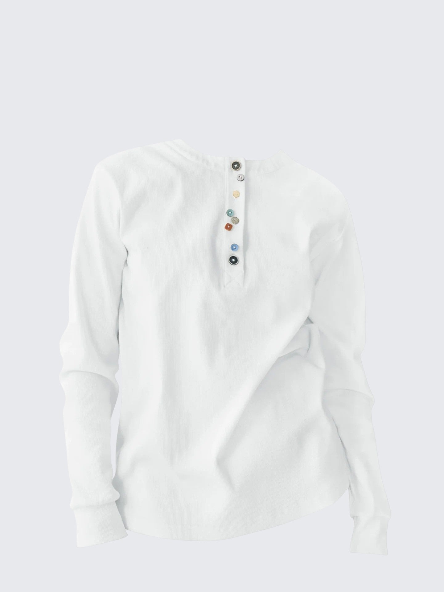Henley Color Button Tee Women