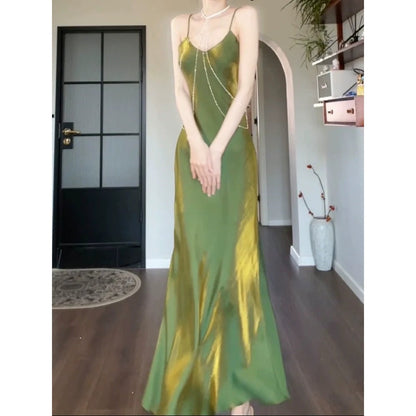 French Lace Mermaid Purple Tulle Waist Gown Dress