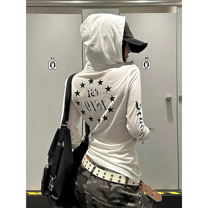 Y2K Punk Sun Protection Hoodie