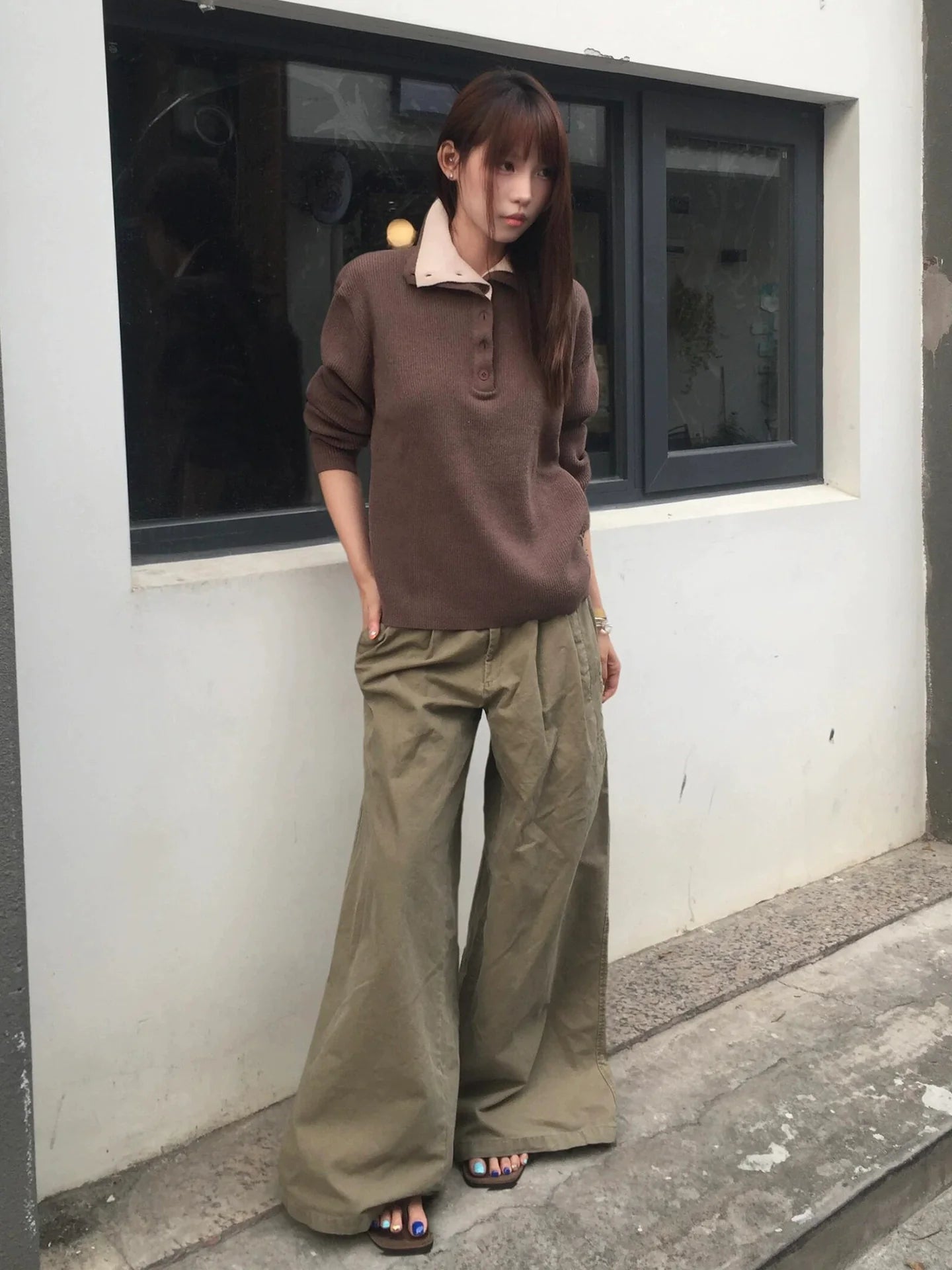 Old Money Faux Layered Sweater