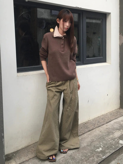 Old Money Faux Layered Sweater