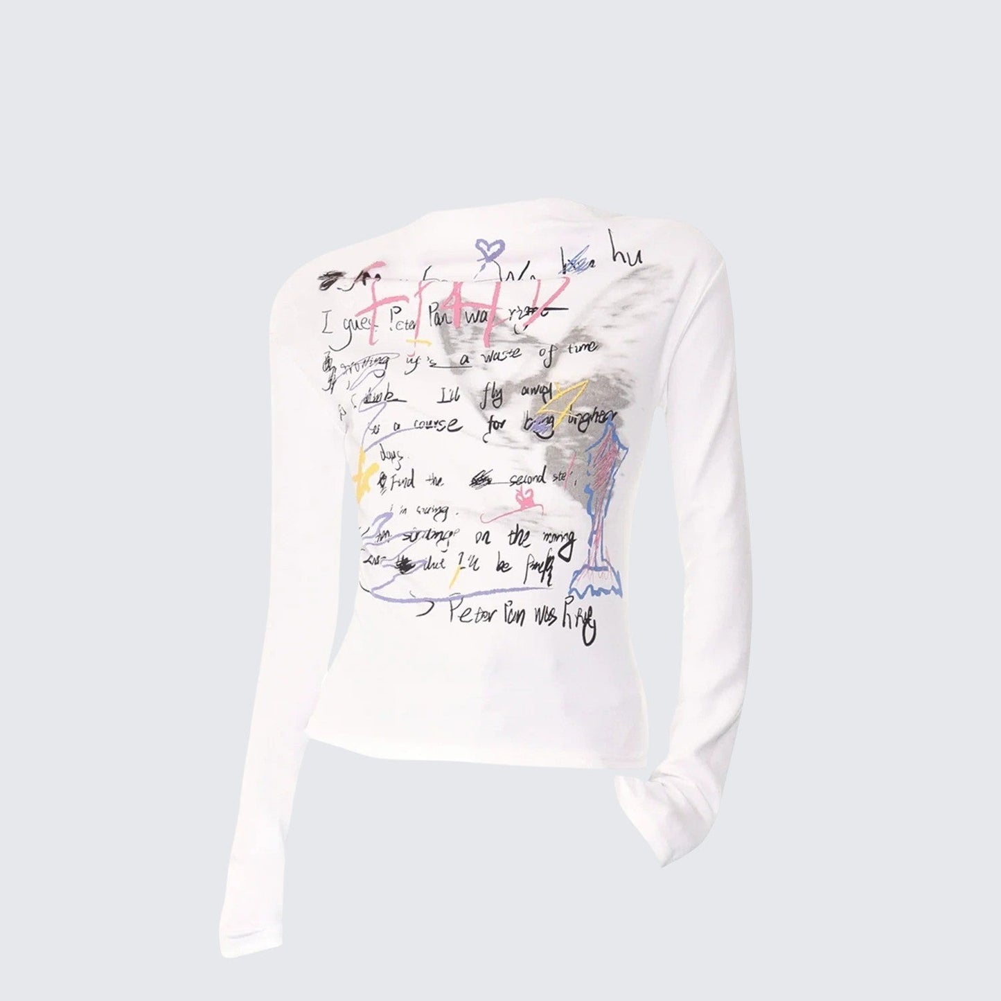 Vintage Graffiti Hooded Tee