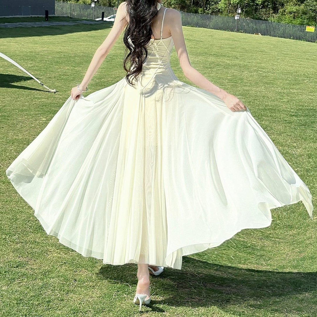 Chiffon Fairy Summer Gown Prom Dress