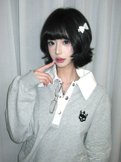 Premium Polo Collar Hoodie