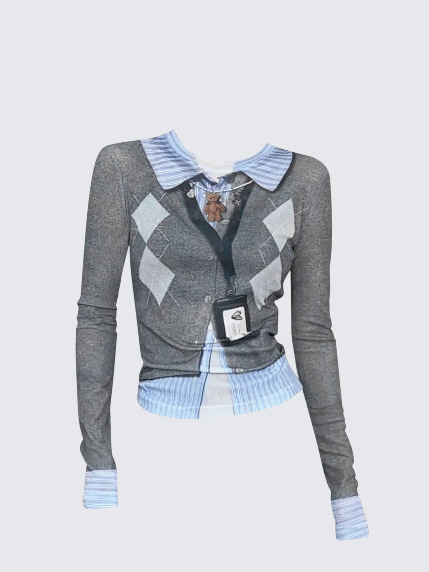 American Fun Layered 3D Tee