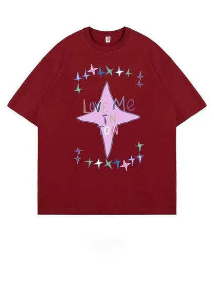 Burgundy Fleur-de-lis Top and Plaid Skirt Y2K Two Pieces Sets