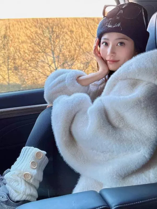 Mink Faux Fur Eco Coat