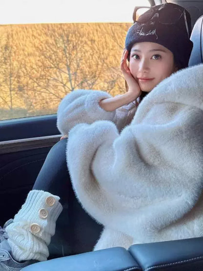 Mink Faux Fur Eco Coat