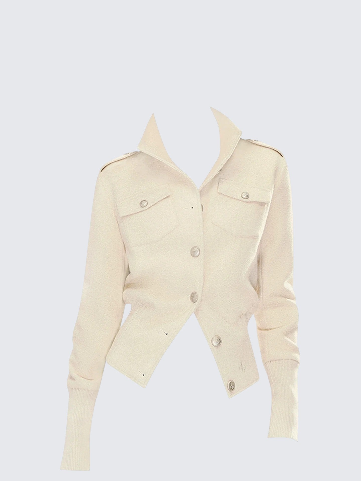 Vintage Stand Collar Waist Jacket