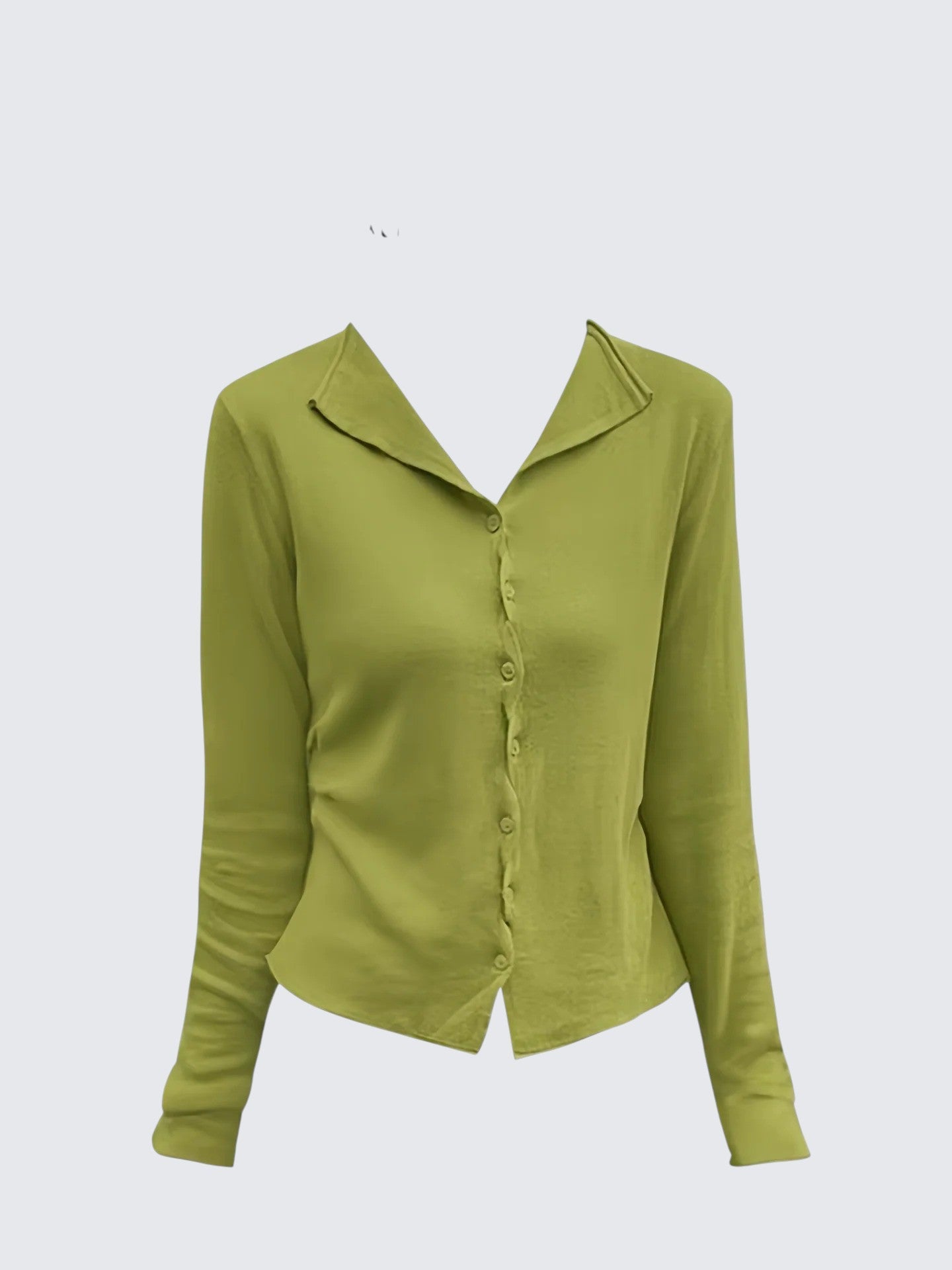 French Retro Collar Knit Cardigan