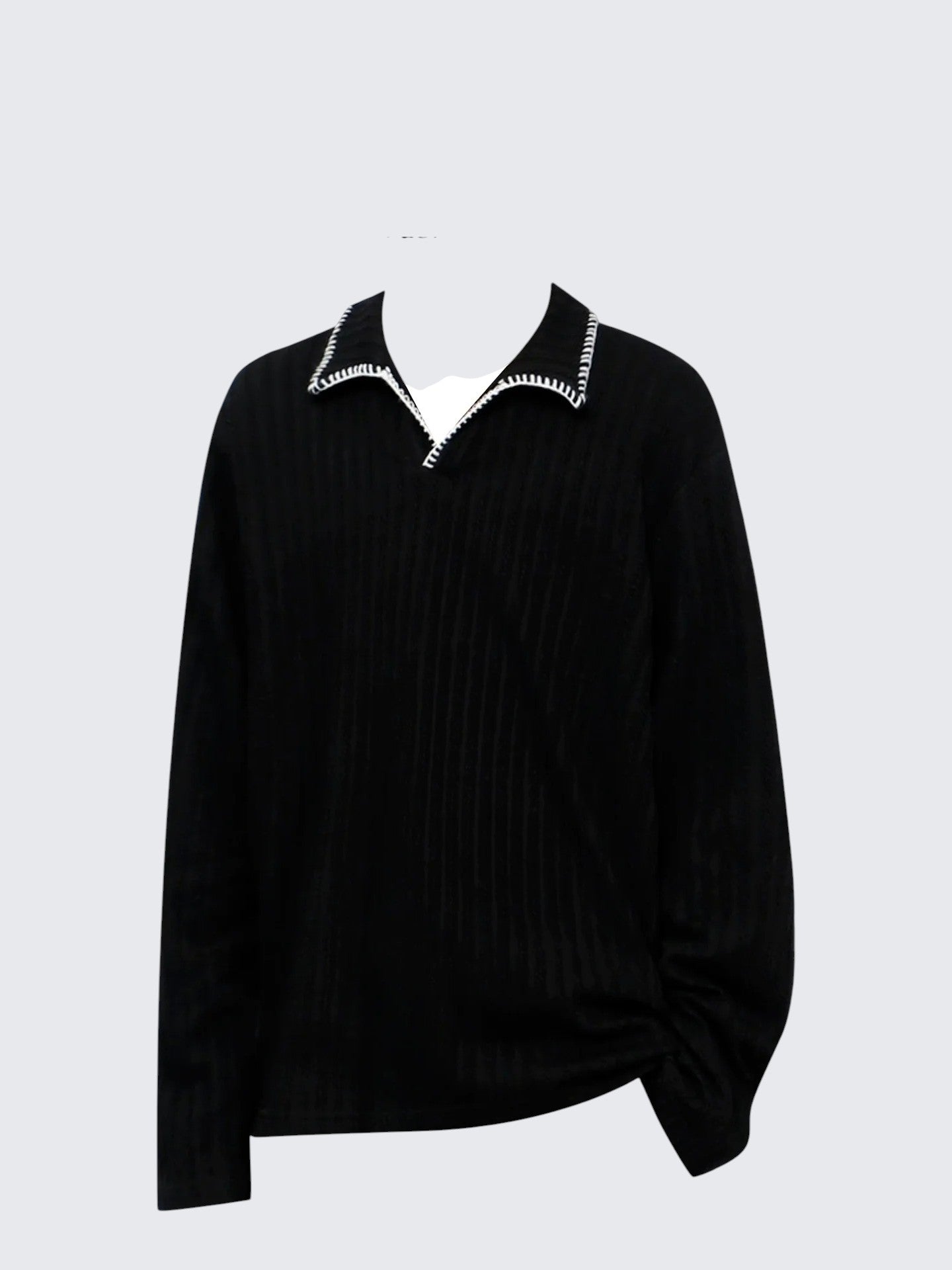 Polo Collar Sweater Women