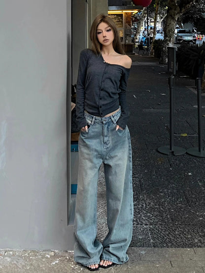 Relaxed Asymmetrical Knit