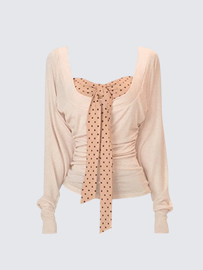 Striped Bustier Set Women