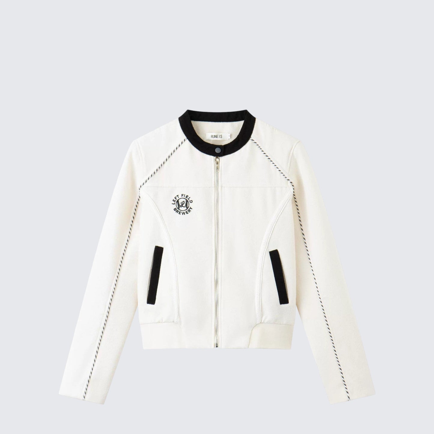 Colorblock Baseball Jacket