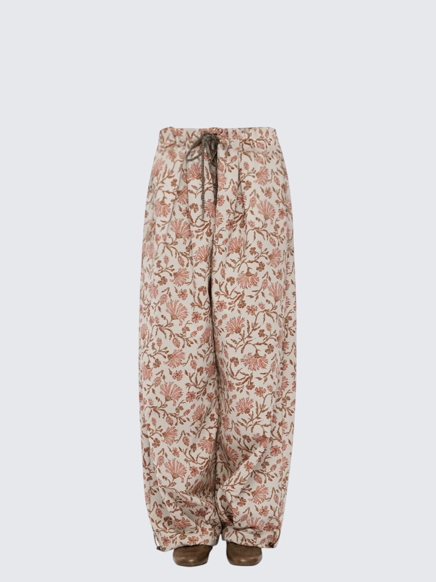 Drawstring Wide Leg Pants Women