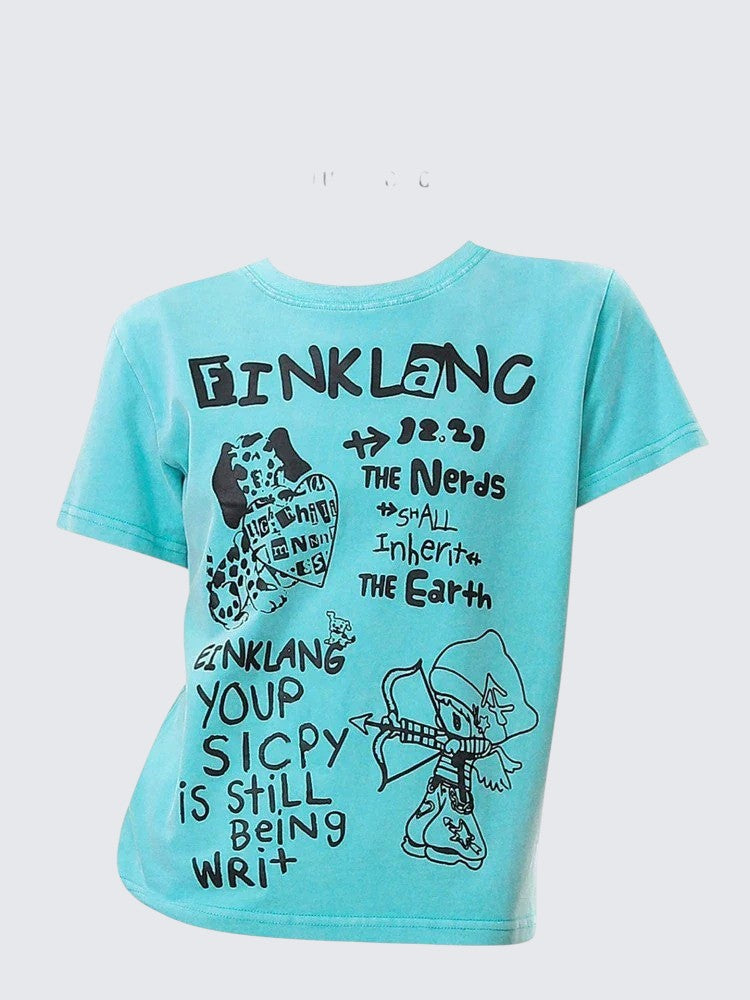 American Cupid Print Tee