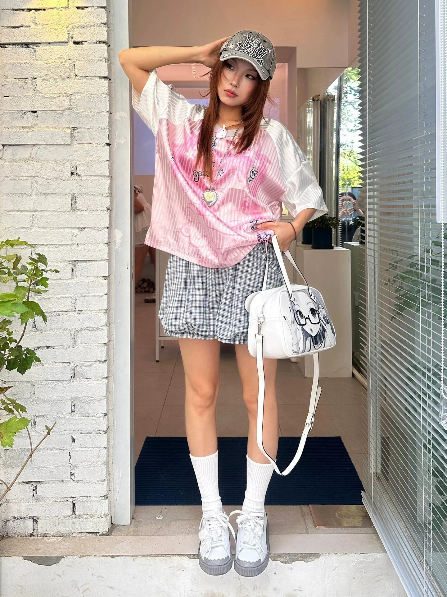 American Vintage Pink Jersey Tee