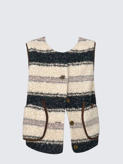 Vintage Shearling Vest