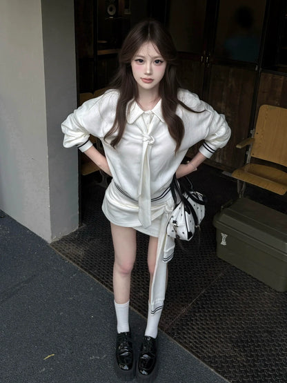 Korean Doll Collar Hoodie