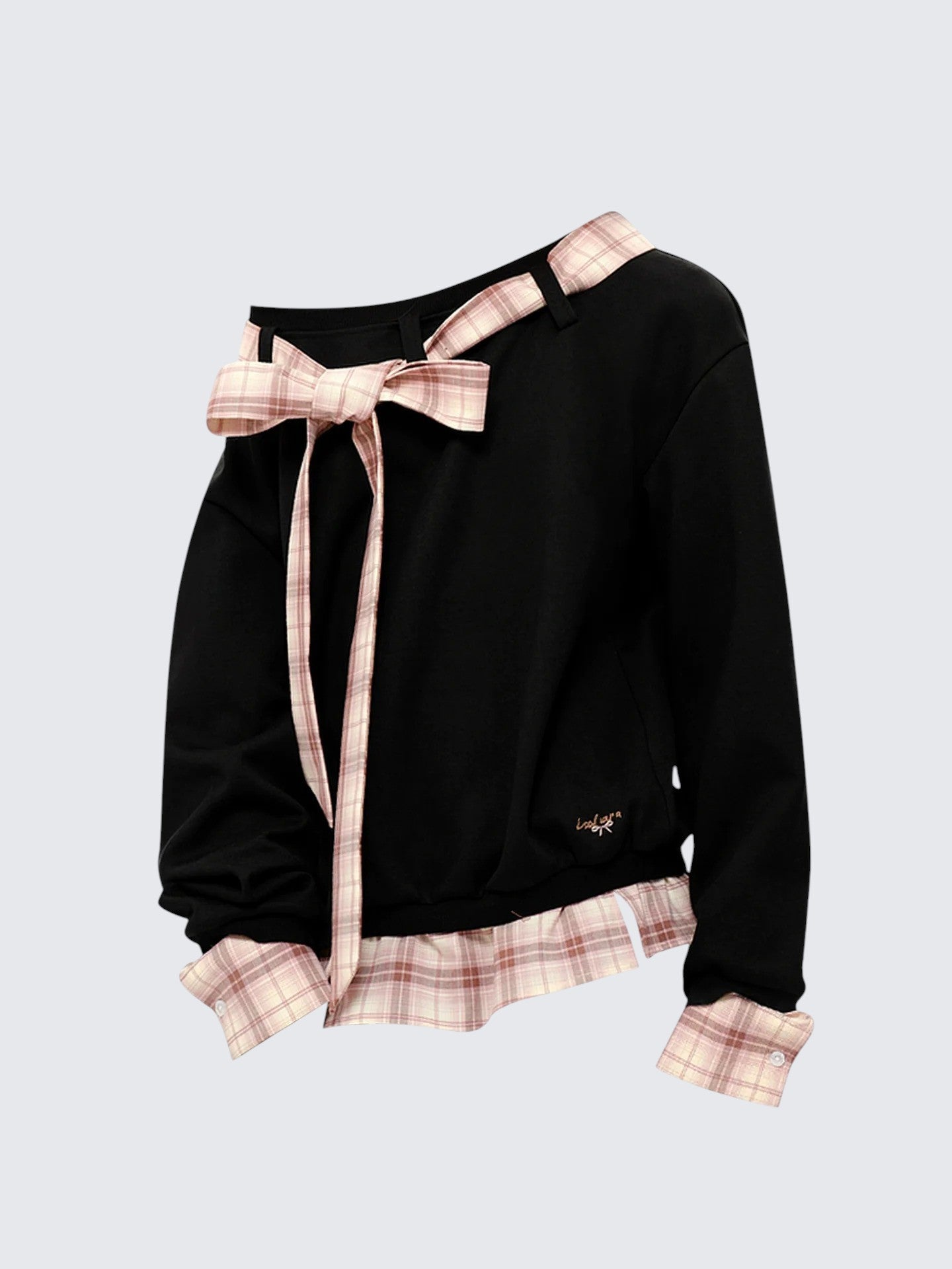 Colorblock Oversized Sweater