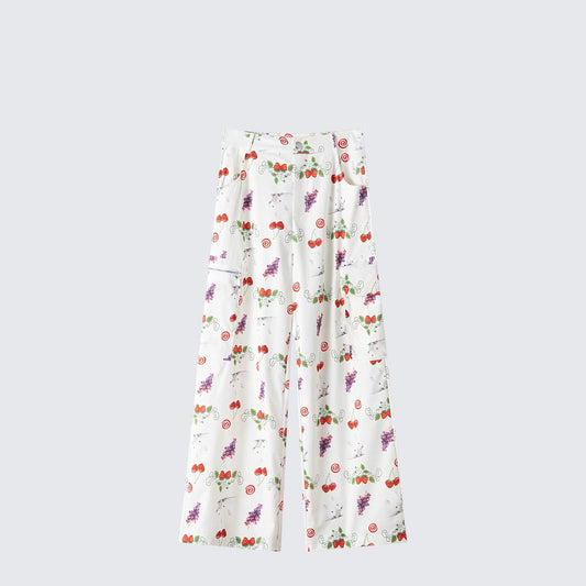 Rabbit Fruit Cargo Pants
