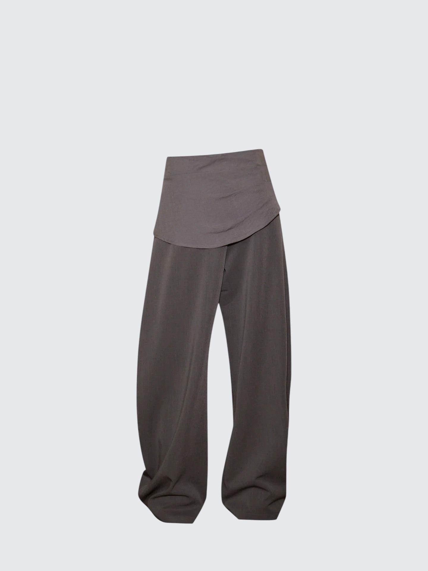 Retro Banana Pleated Pants Women