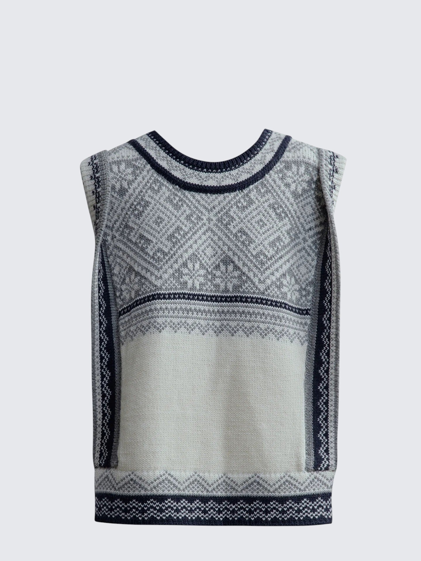 Multi-Way VTG Fair Isle Knit Vest