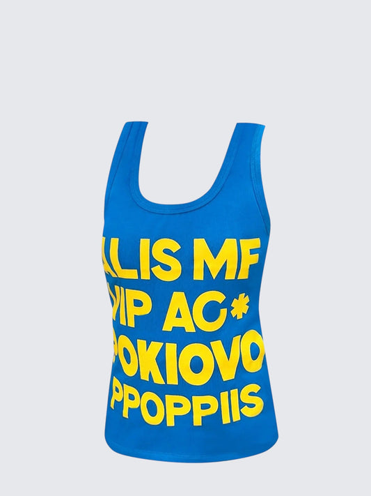 Dopamine Blue Strap Vest