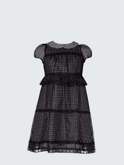 Lace Doll Collar Dress