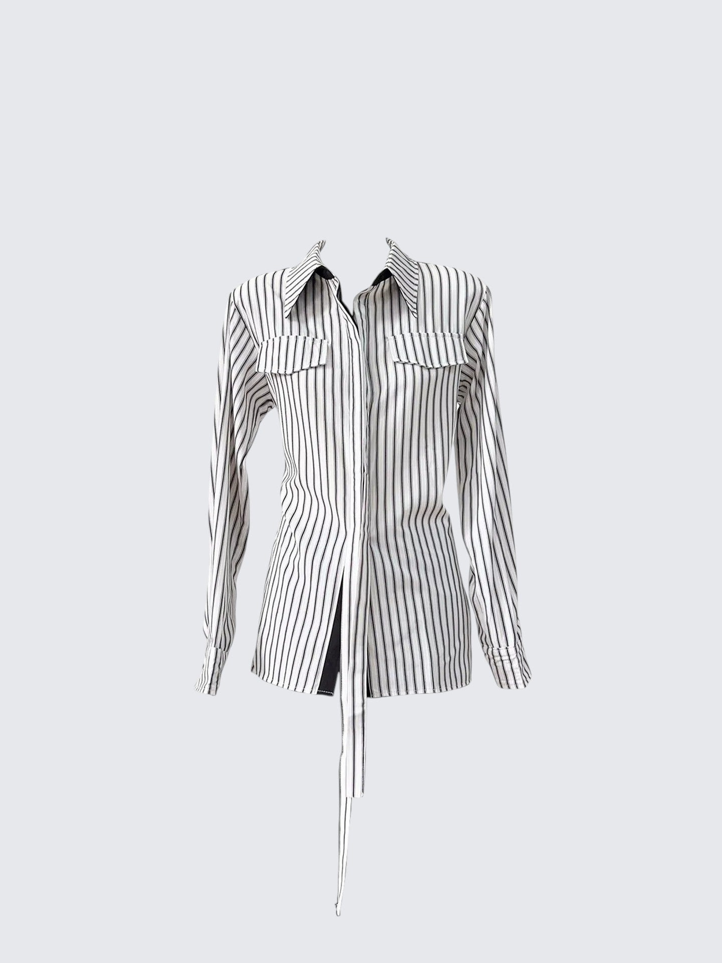 French Vintage Striped Shirt
