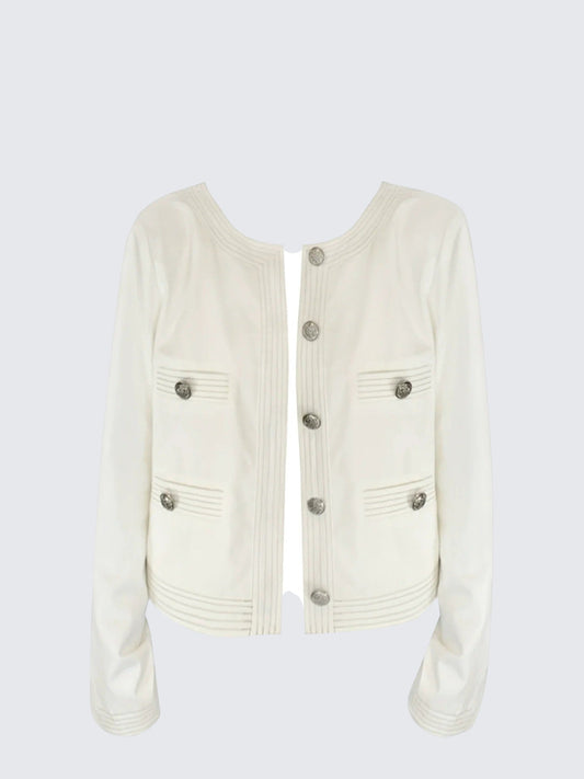 Korean Colorblock Denim Jacket